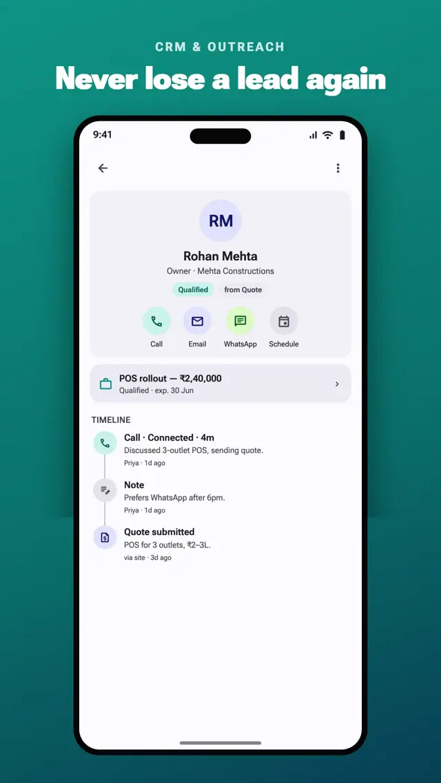 Devikon — CRM & Contacts