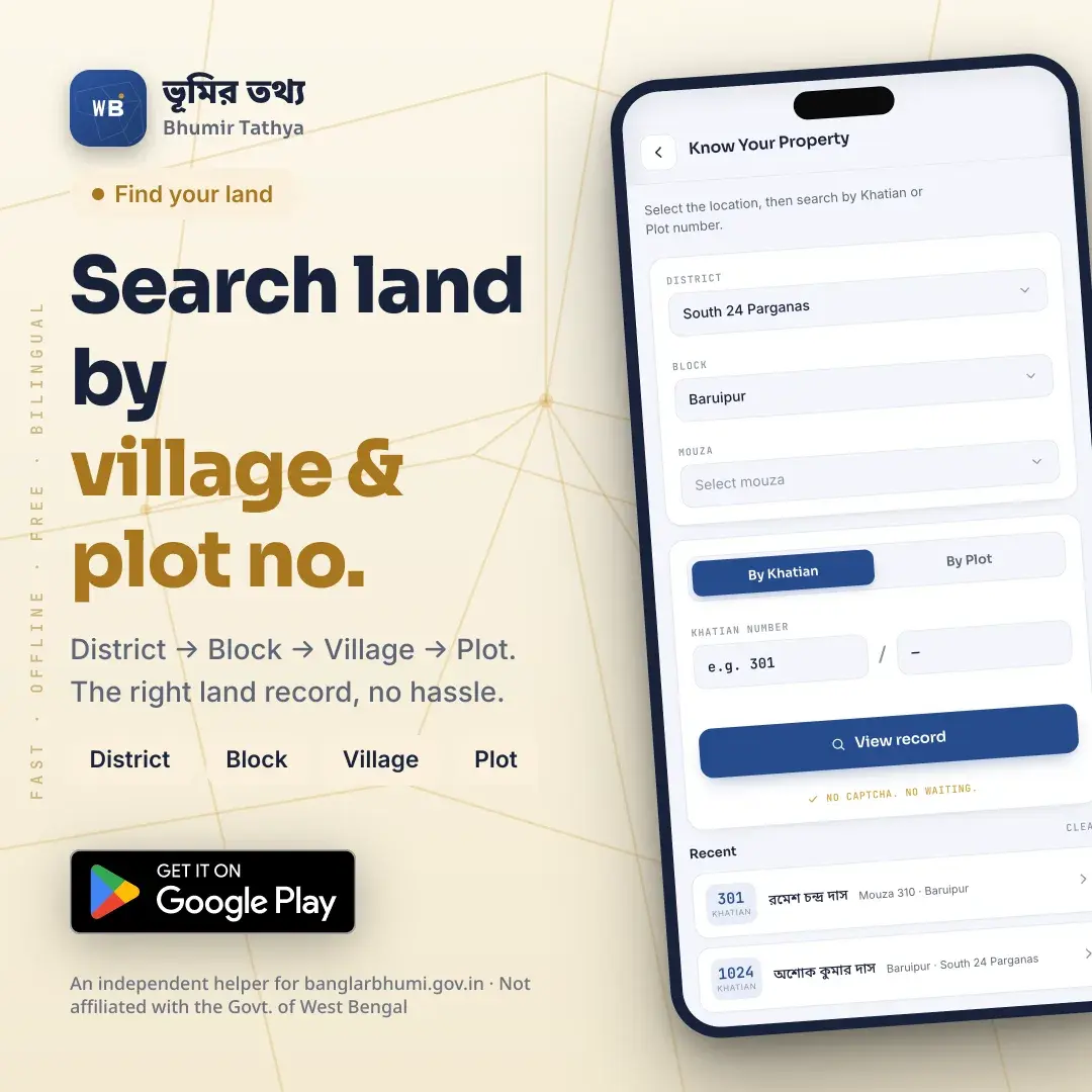 Bhumir Tathya — Search by plot