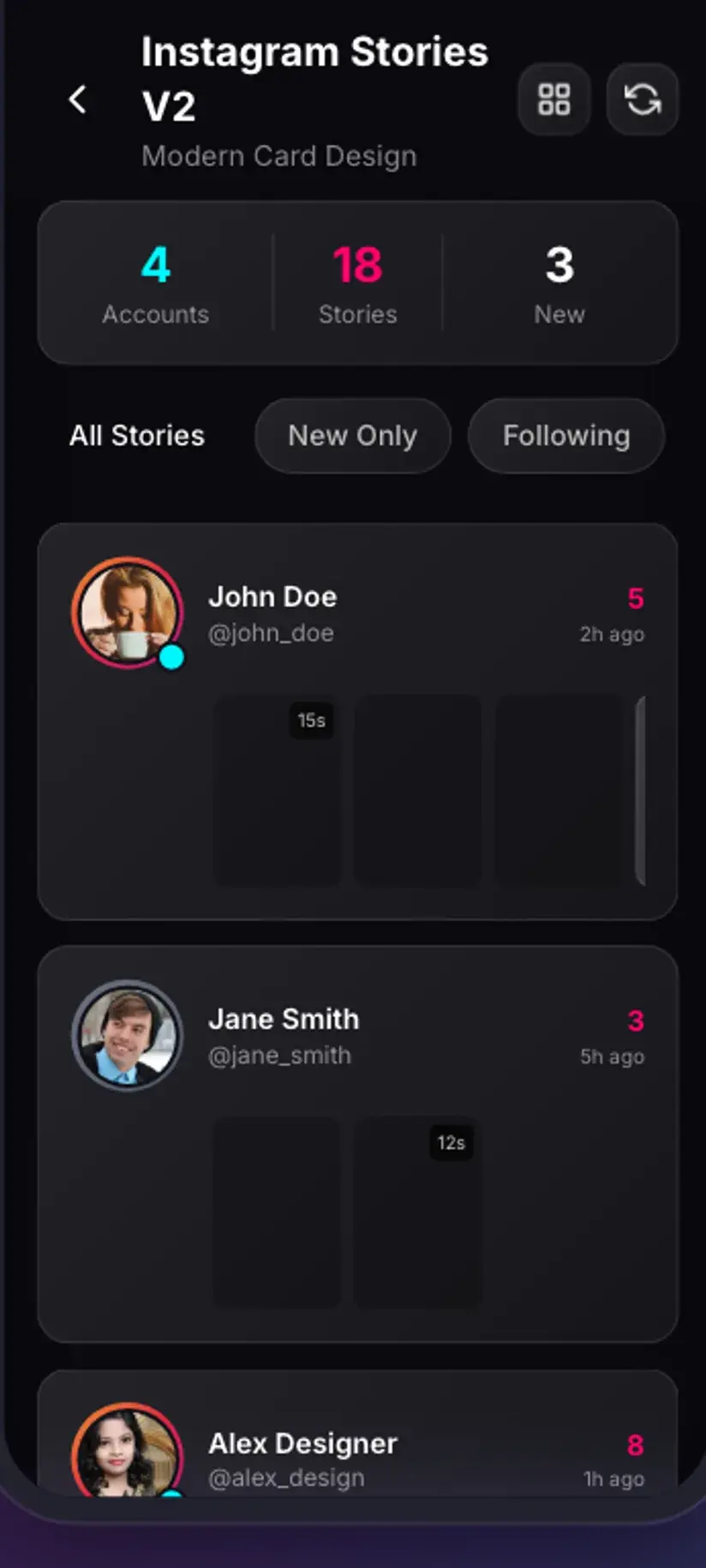 Savvy — Instagram stories, ready to save