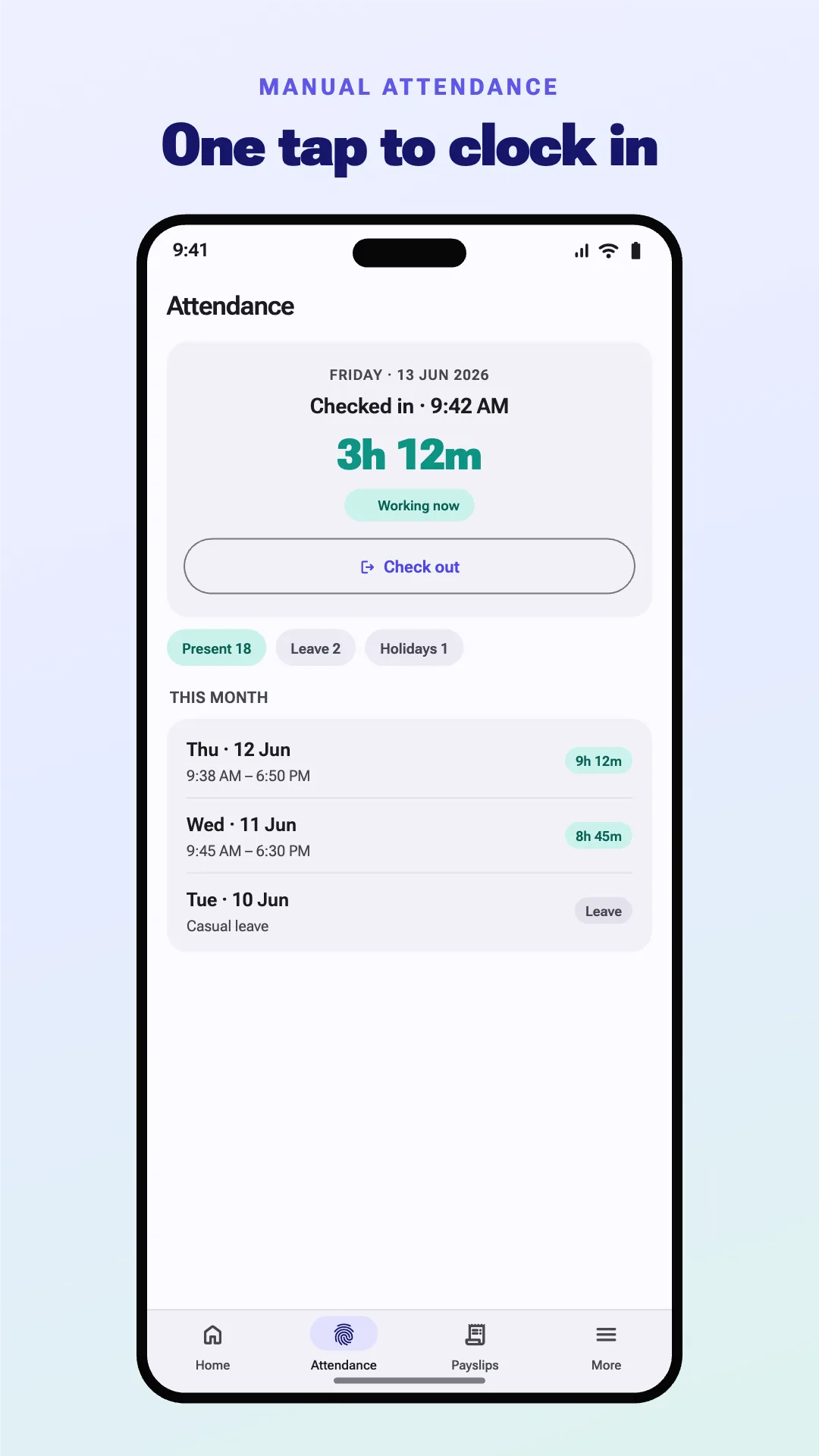 Devikon — Attendance